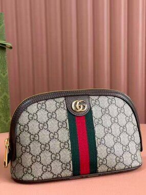 Gucci Ophidia GG Cosmetic Pouch: Timeless Italian Luxury for Everyday Essentials
